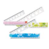 得力(Deli)30CM折叠尺6225
