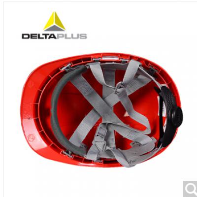 代尔塔（DELTAPLUS）102106 经典M型 ABS 增强版安全帽 红色