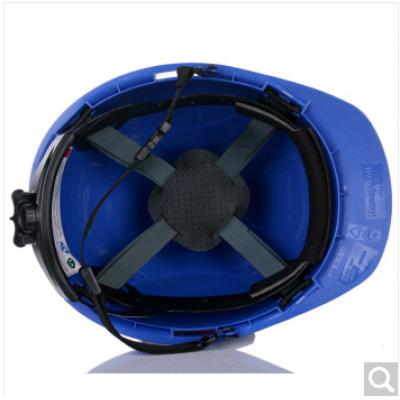 霍尼韦尔（Honeywell）安全帽 H99 ABS 工地 工程 工业 建筑 防砸 抗冲击 蓝色 有透气孔 1顶