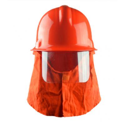 谋福 防护头盔 消防头盔消防战斗服消防头盔 抢险救援帽 头盔消防帽 森林防火头盔 红色