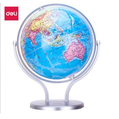 得力(deli)Ф20cm商务万向地球仪摆 商务礼品居家摆设 办公用品 2174