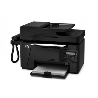 惠普（HP）M128fp黑白激光一体机 打印复印扫描传真 电话手柄 升级型号132fw