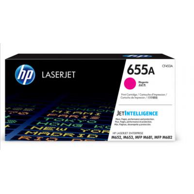 惠普 HP 原装655A品红色硒鼓CF453A 适用于 M652/M653/M681/M682