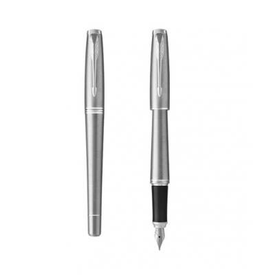 派克（PARKER）都市系列 金属银白夹钢笔/墨水笔