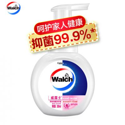 威露士（Walch）泡沫洗手液（倍护滋润）300ml（新老包装 随机发货）有效抑菌99.9%
