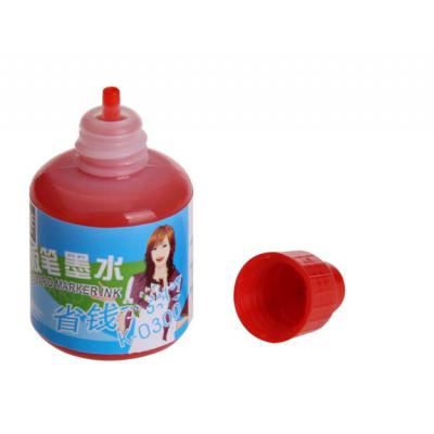 金万年(Genvana) K-0300 白板笔专用墨水(20ml)-红色（单支装）