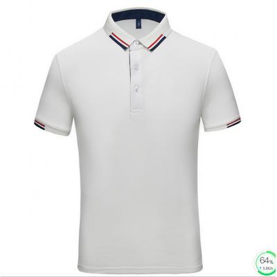 夏季工作服定制T恤定做短袖翻领文化衫polo广告衫刺绣印logo