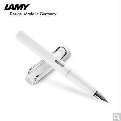 LAMY 凌美 狩猎系列EF尖白色亮杆常规墨水笔 钢笔 19WH-EF 0.5mm