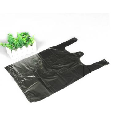 垃圾袋 一次性塑料袋小号36*55cm/50只装有耳 商用物业背心式垃圾袋