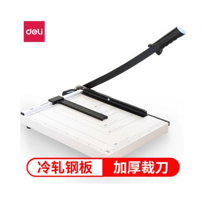 得力(deli) 8013 钢质切纸机/切纸刀/裁纸刀/裁纸机 380mm*300mm